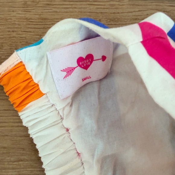 Buddy Love Multicolor Striped women’s Romper - Picture 2 of 3